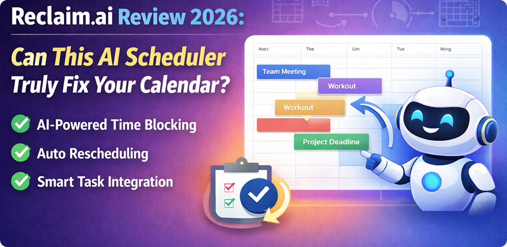 Reclaim.ai Review 2026: Can This AI Scheduler Truly Fix Your Calendar?