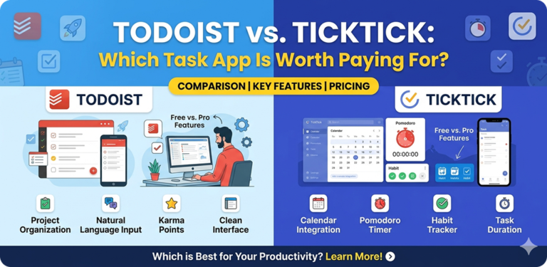 Todoist vs TickTick