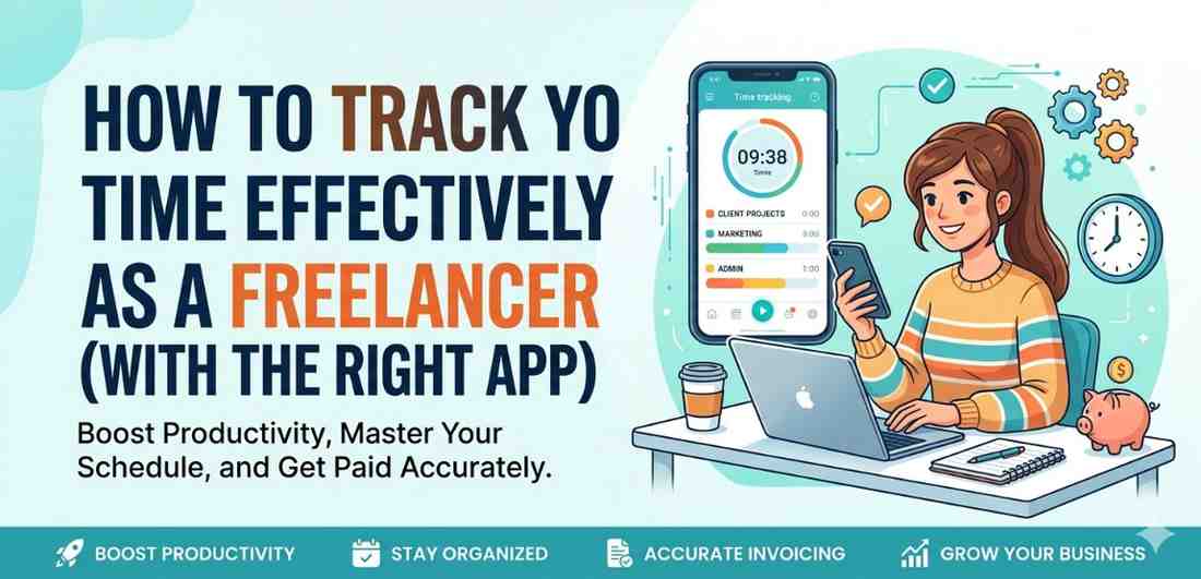 How to Track Your Time Effectively as a Freelancer (With the Right App)